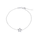 18 Karat Gold - 750 Stern Armband